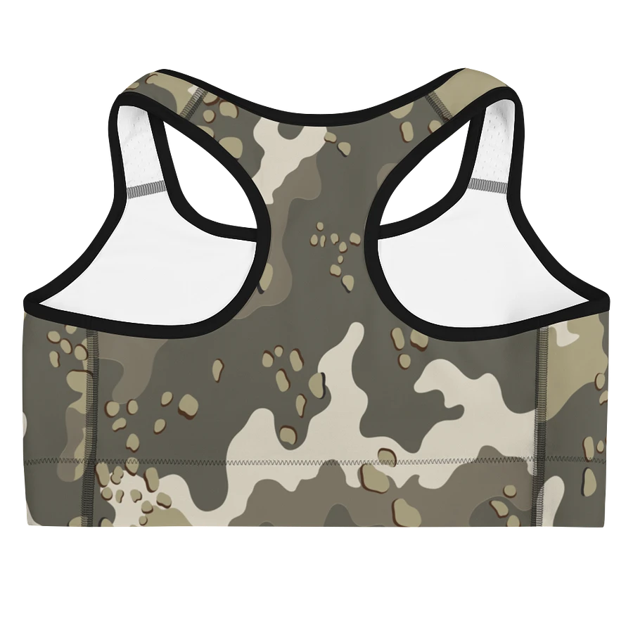 Camouflage Chic Sports Bra product image (2)