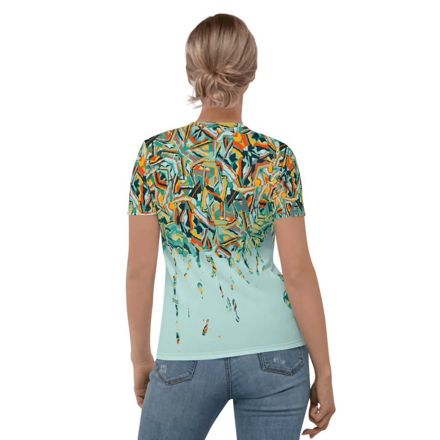 Colorful Destruction | Women's Crew Neck T-Shirt product image (2)
