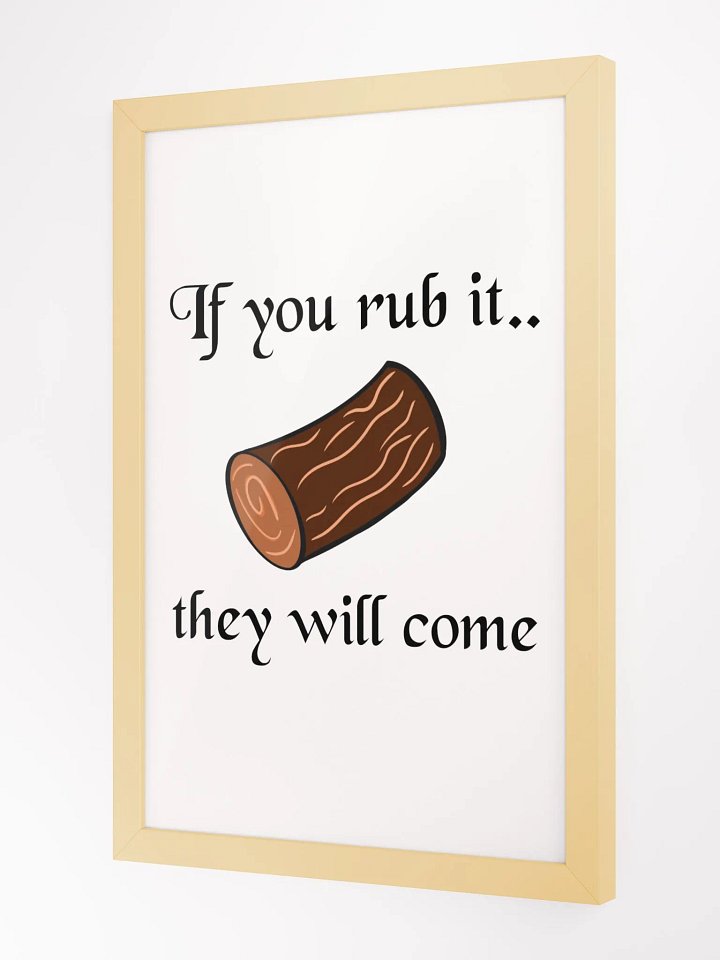 If you Rub it.. Poster product image (6)