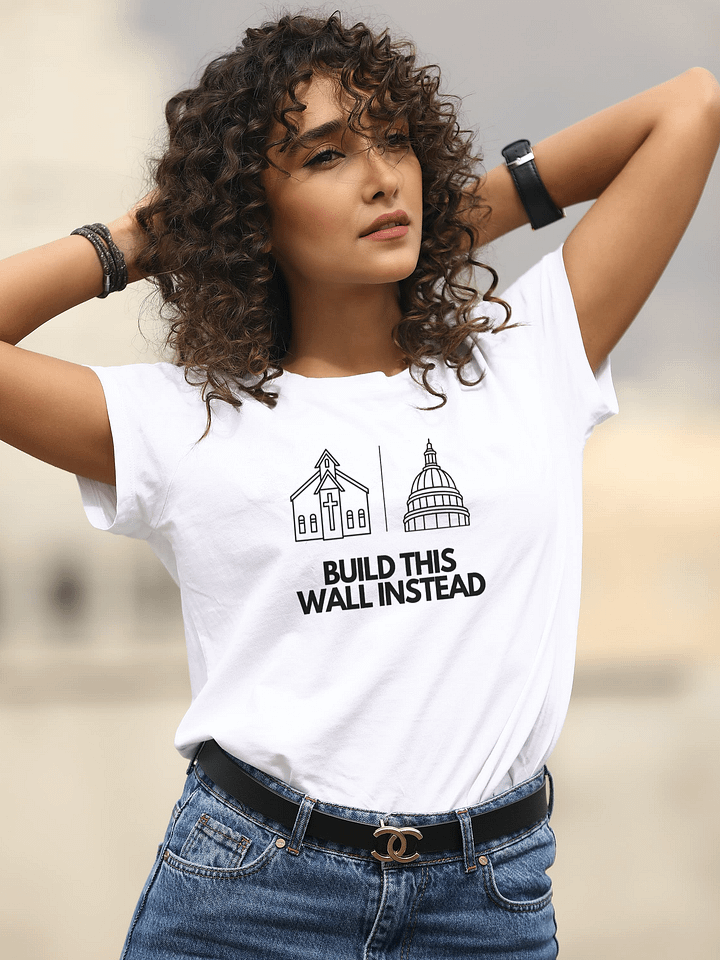 Build This Wall T-Shirt product image (1)