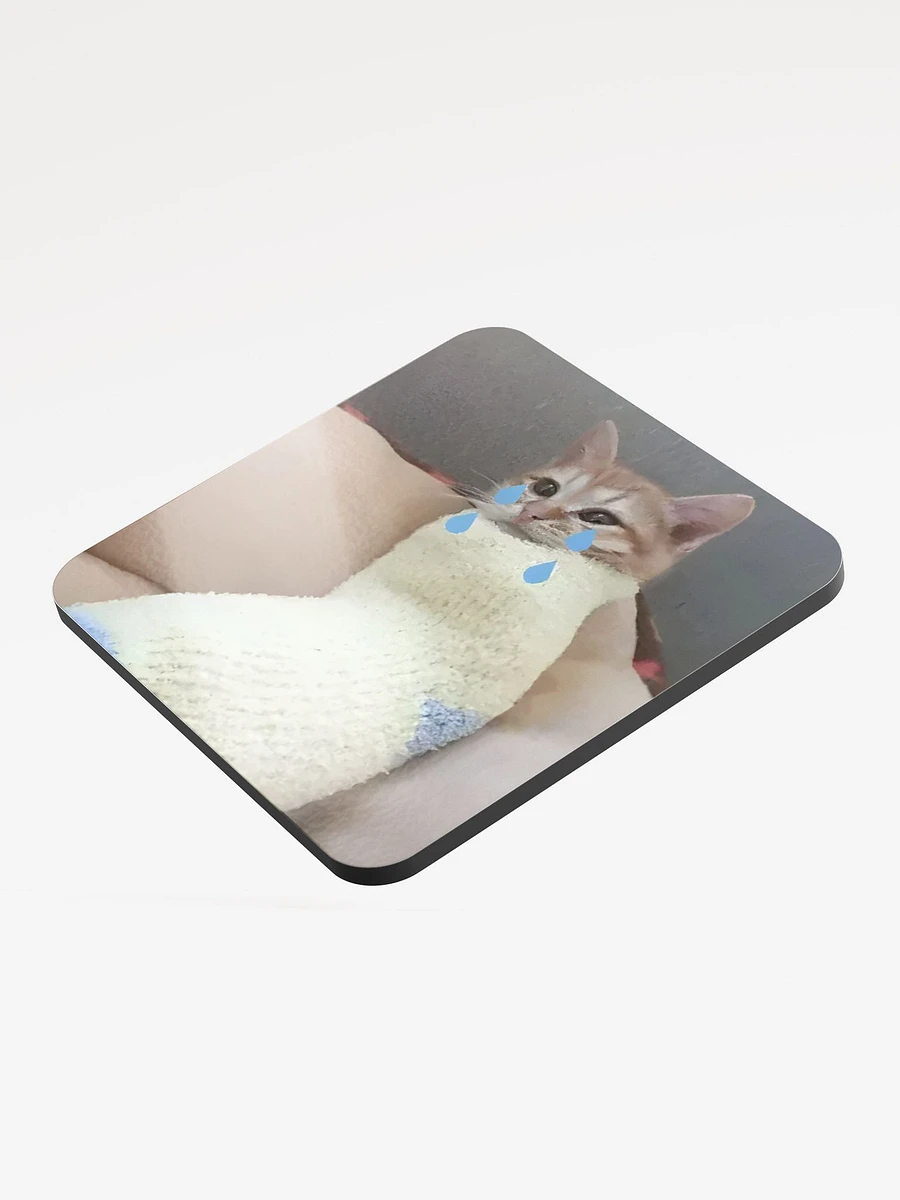 Glossed Cork Coaster: Meme Cats product image (3)