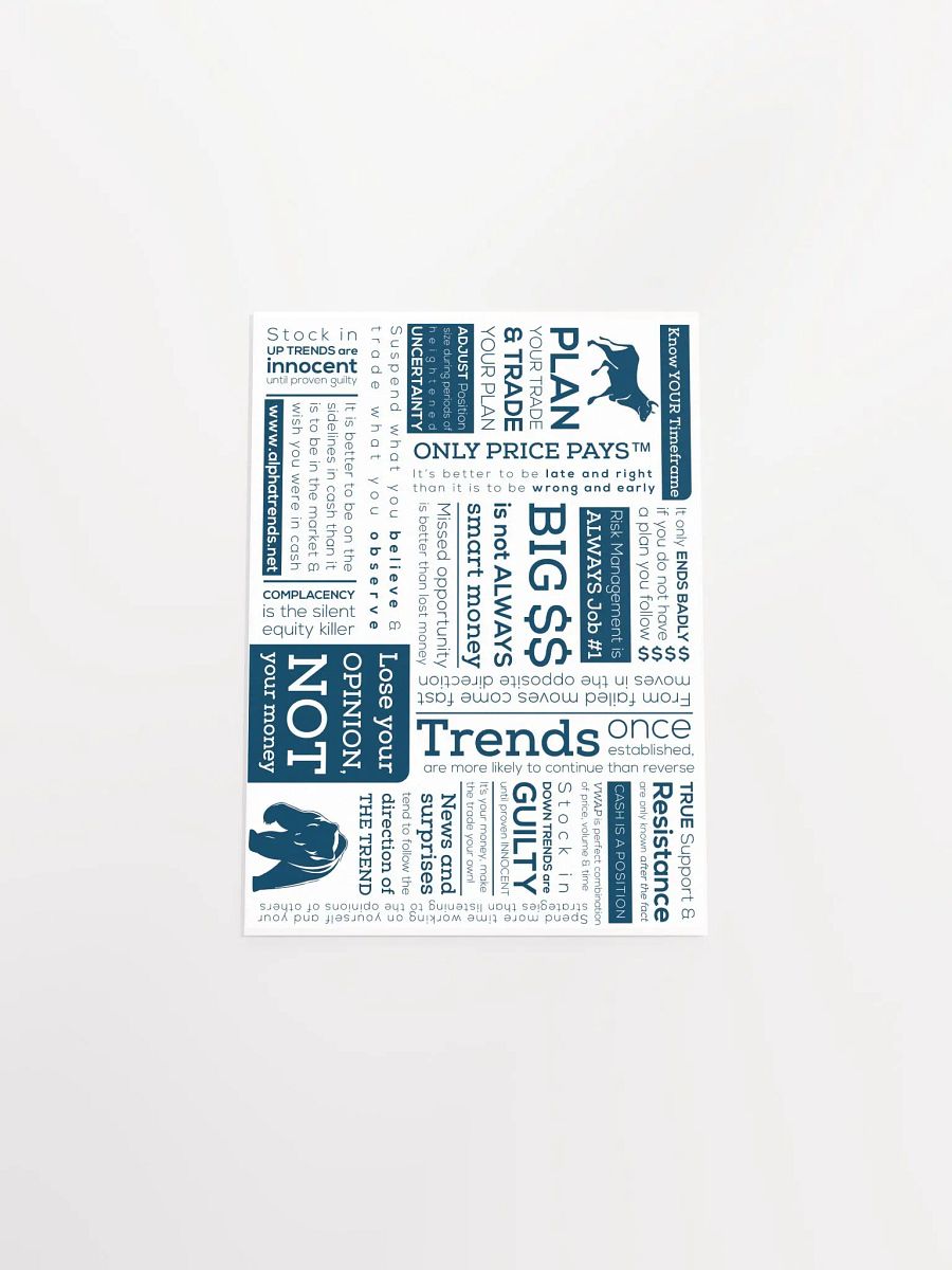 Brian's Market Mottos Poster (Original) product image (4)