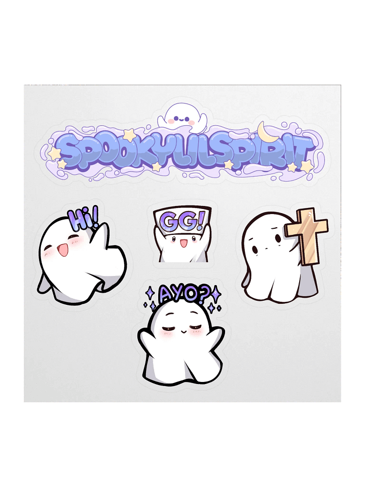 spooky lil sticker set product image (2)