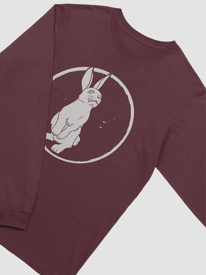 Supersoft Long Sleeve T-Shirt - HARE 0001 - WHITE product image (2)