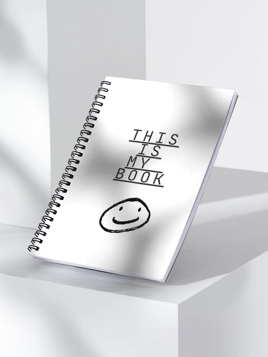 Smile & Scribble Spiral Notebook product image (3)