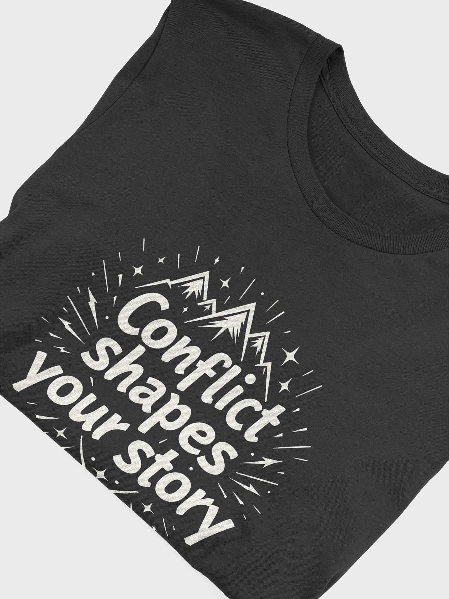 Unlock Your Inner Hero with Chris Hemsworth’s Fan-Inspired T-Shirt: Conflict Shapes Your Story - Embrace Strength, Growth, and Resilience product image (5)