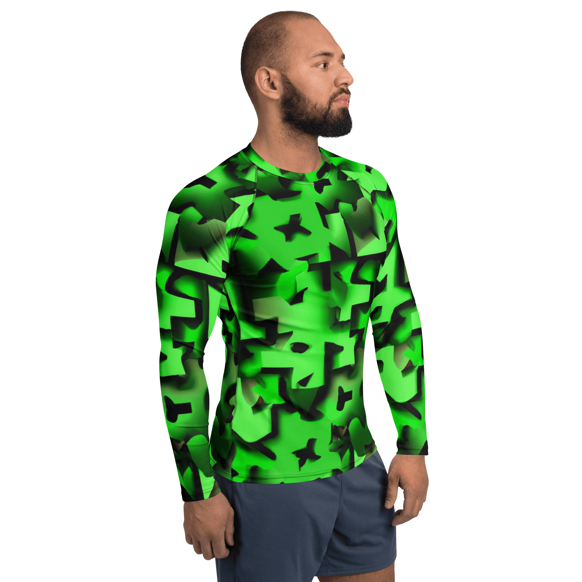 Sun-Defying Men's Rash Guard product image (4)
