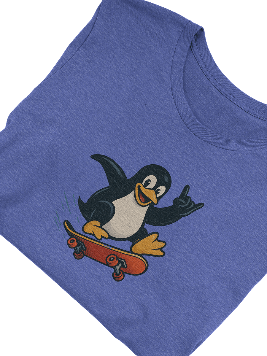 "Tux Skateboarder" T-Shirt product image (3)