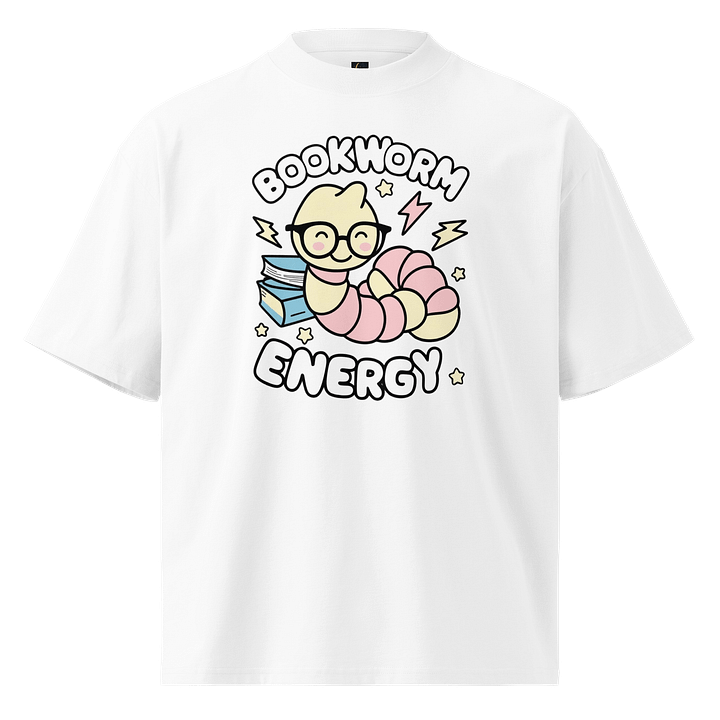 Bookworm Energy Organic Tee product image (1)