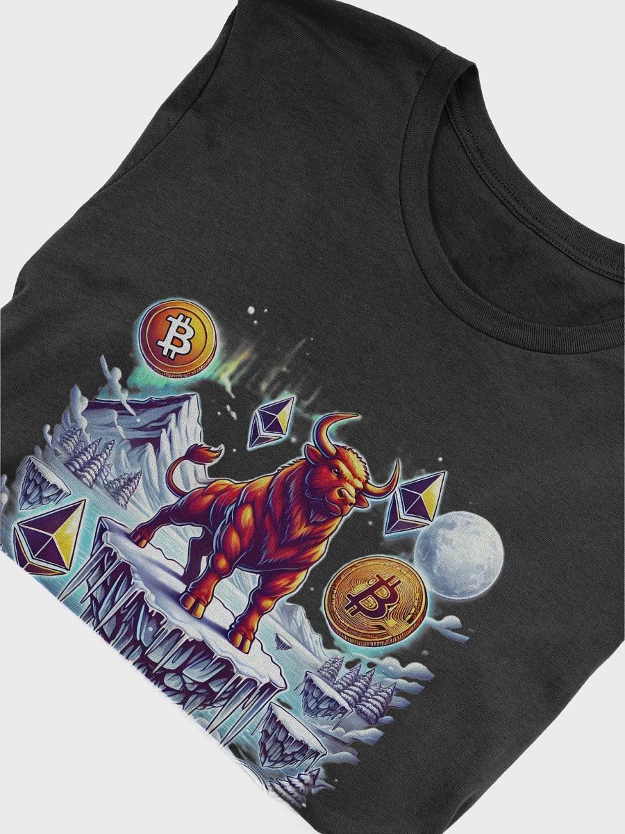 Bullish Blizzard Tee: Crypto on Ice product image (5)