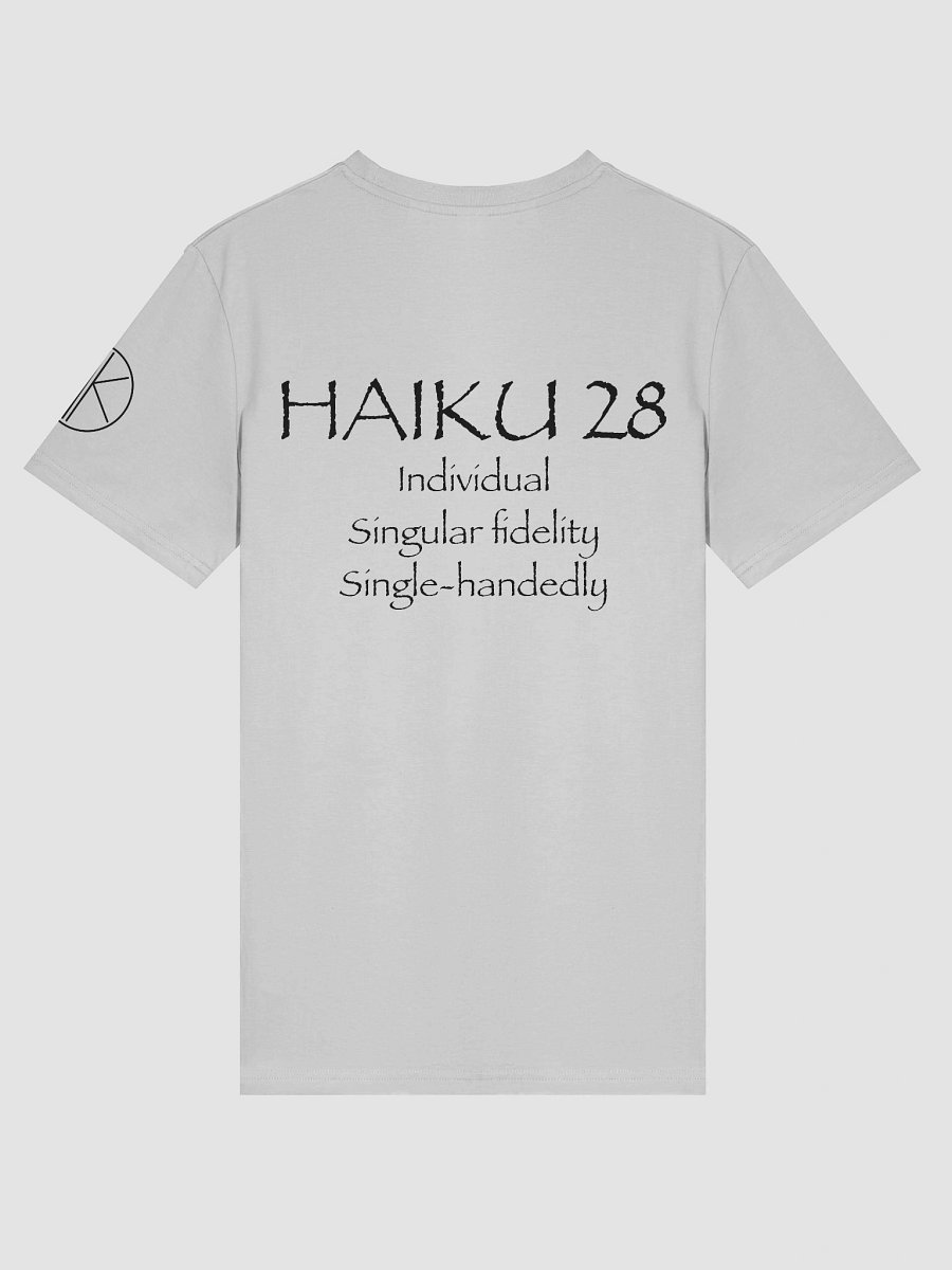 HAIKU 28 ORGANIC UNISEX TEE product image (2)