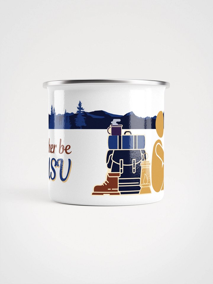 I'd Rather Be Enamel Mug product image (2)