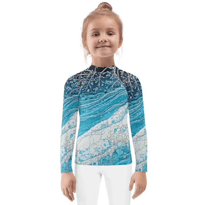 Winter Frost, Unisex Kids Rash Guard product image (1)