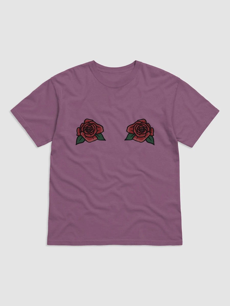 Rose Tits For Lil Tittys Unisex Garment Dyed Heavy Weight T-Shirt product image (1)