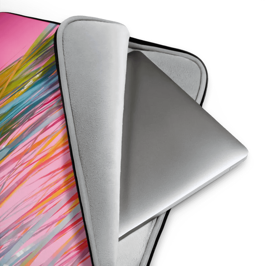 Vibrant Colorburst Laptop Sleeve product image (3)