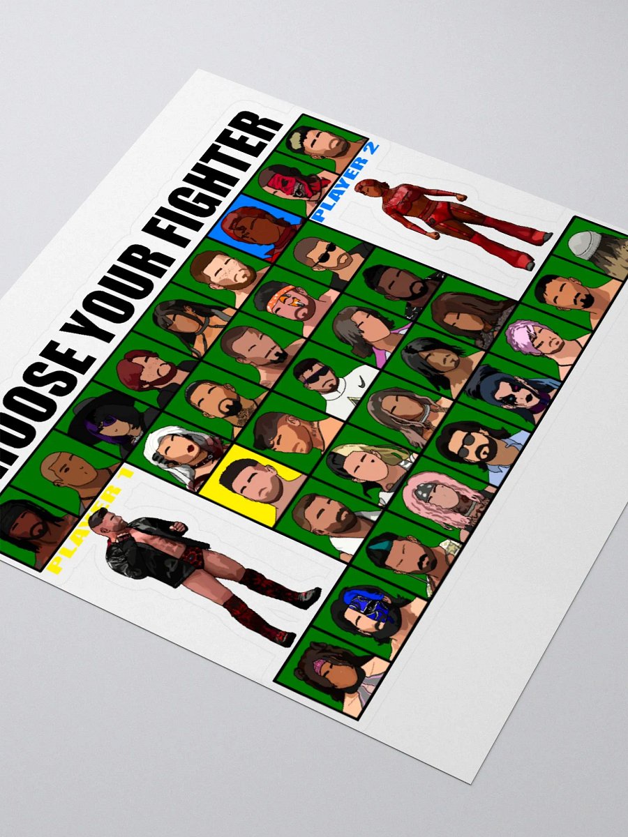 PEPW Choose Your Fighter MVH vs Skaar Sticker product image (3)