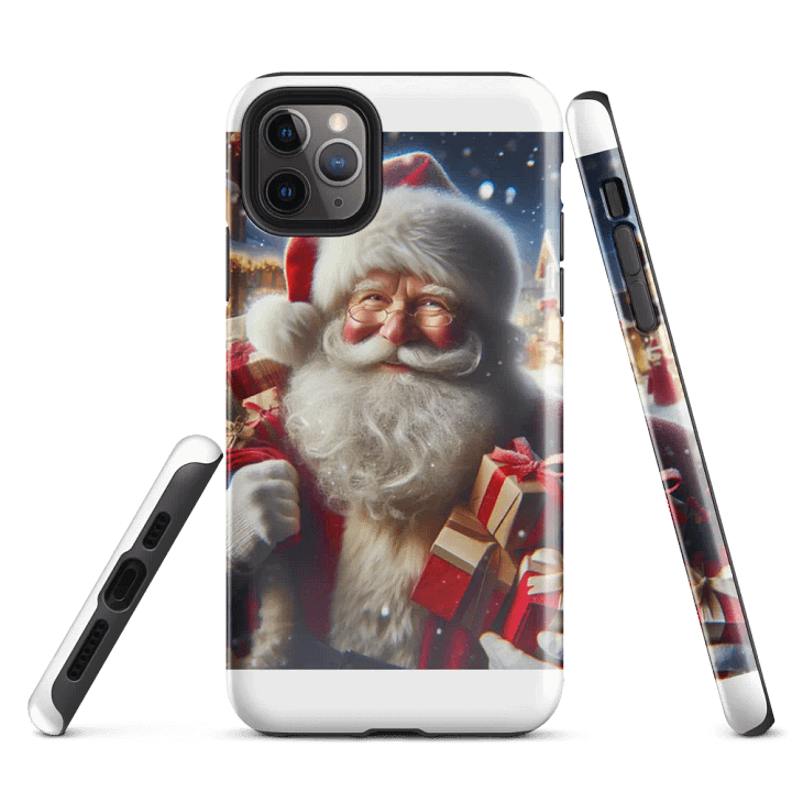 Love Joy Santa With Gifts Tough Case For iPhone product image (3)