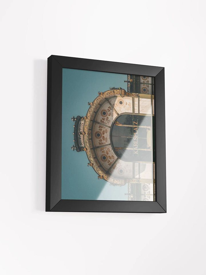 Karlsplatz Elegance: Framed Matte Poster product image (8)