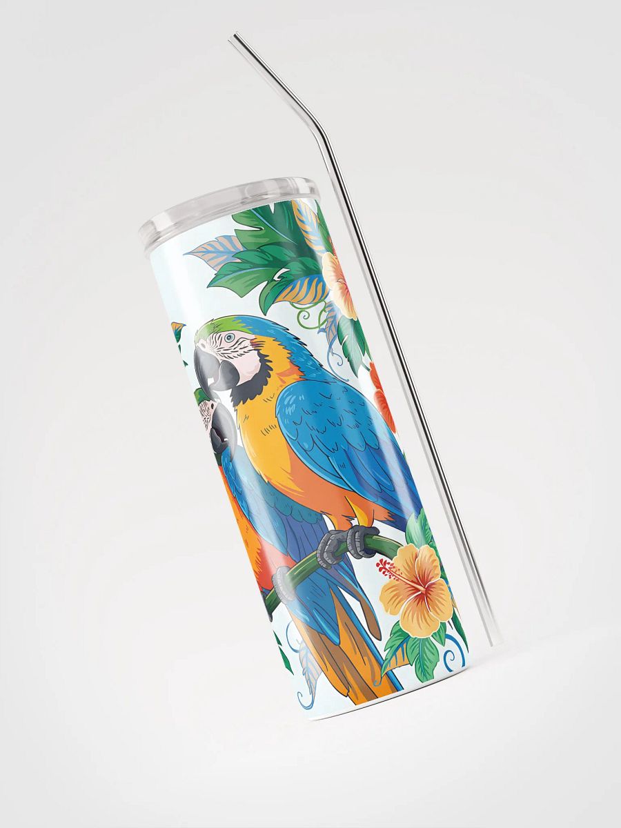 Tropical Macaw Paradise Stainless Steel Tumbler product image (4)