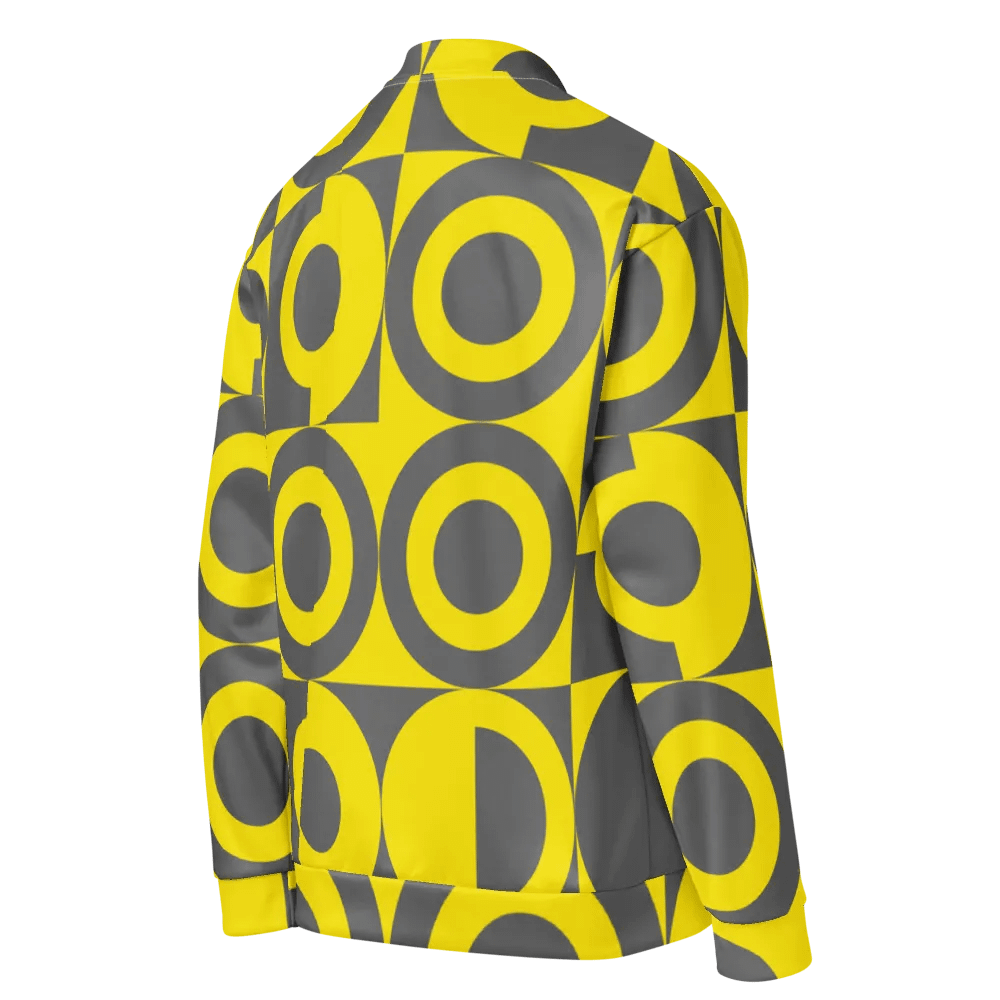 Geometric Glow All-Over Bomber Jacket product image (8)