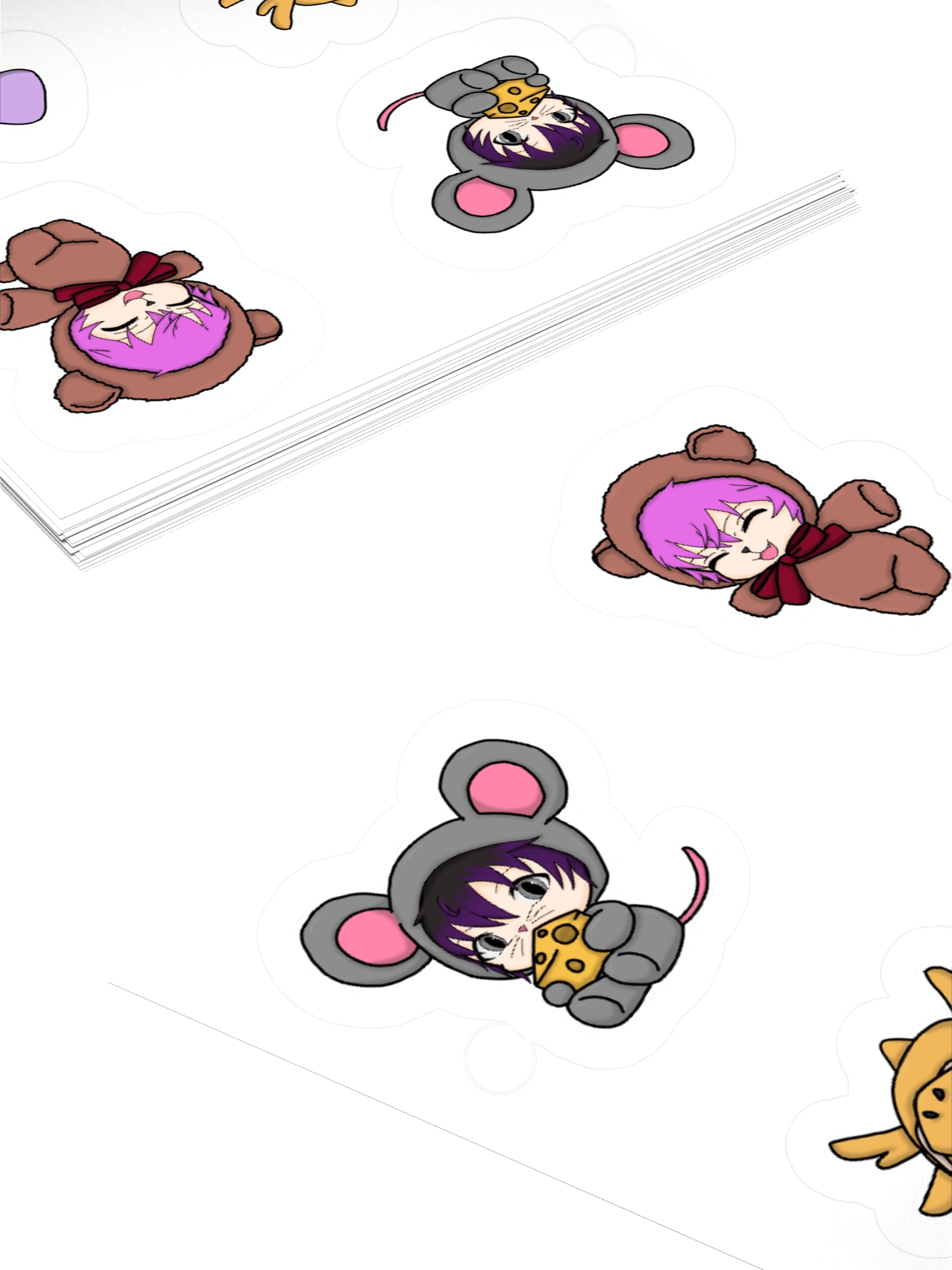 Famo Animal Onesie Stickers product image (11)