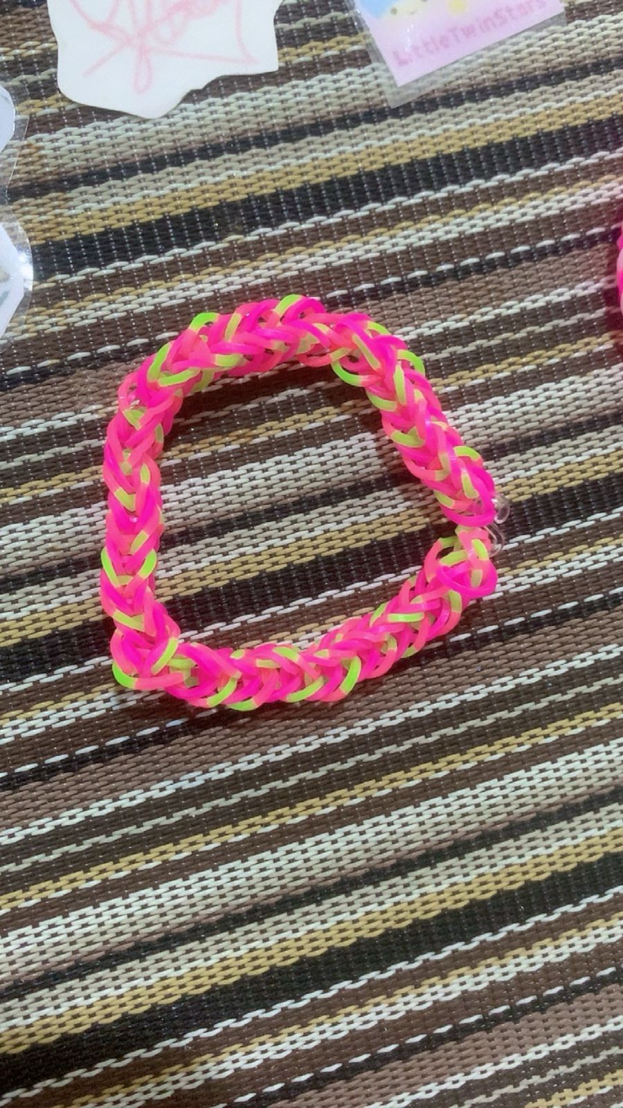 2 Pink Loom Bracelets product image (4)