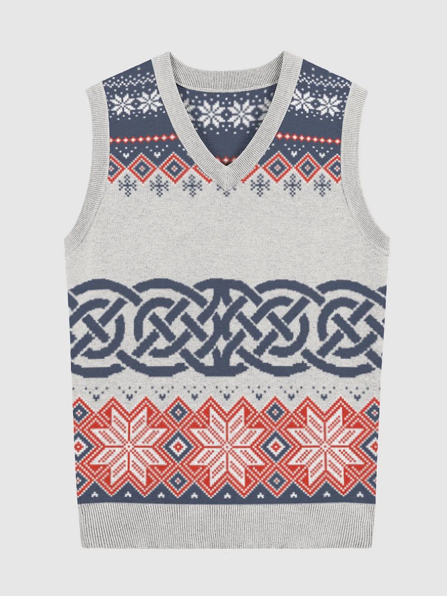 Celtic Knot XMas Sweater Vest product image (3)