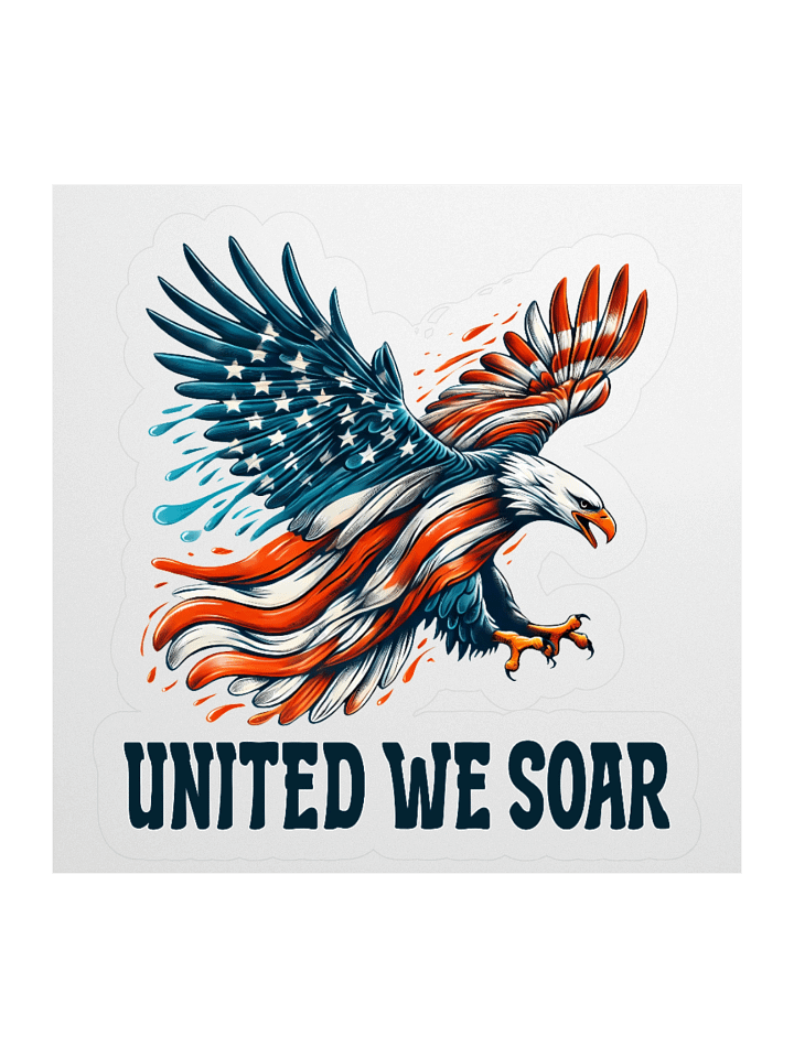 United We Soar Sticker product image (1)