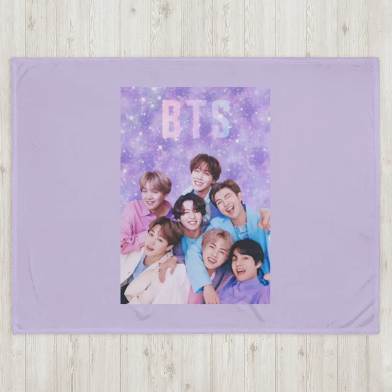 BTS Smiles & Charm Throw Blanket product image (4)