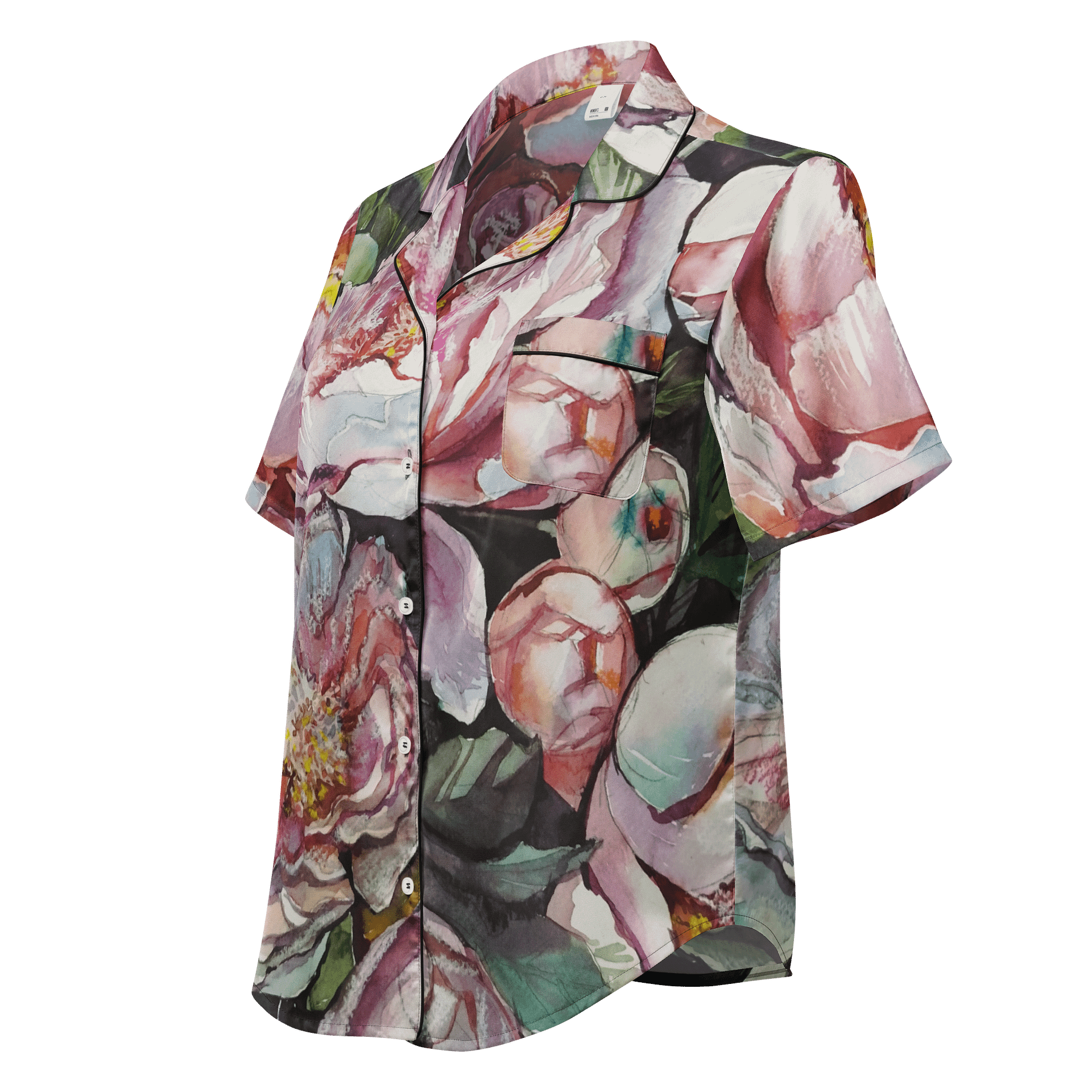 Peonies Garden - Women's Short Sleeve Pajama Top product image (1)