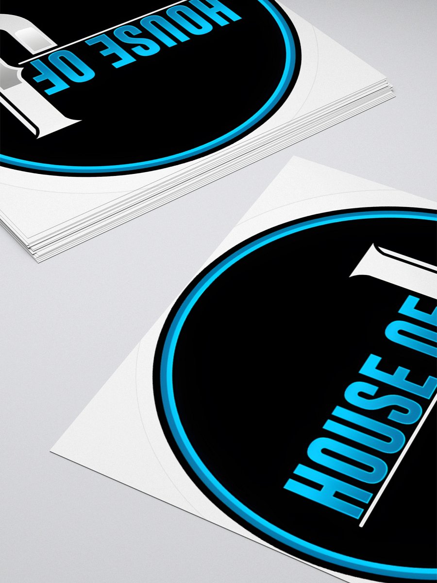 House of J "OG Logo" Kiss Cut Sticker product image (4)