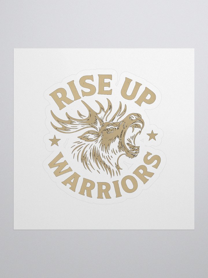 Rise Up Warriors - Sticker product image (1)