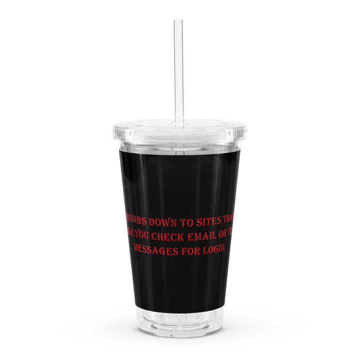 "2 Step Authentication" Double Wall Tumbler product image (1)