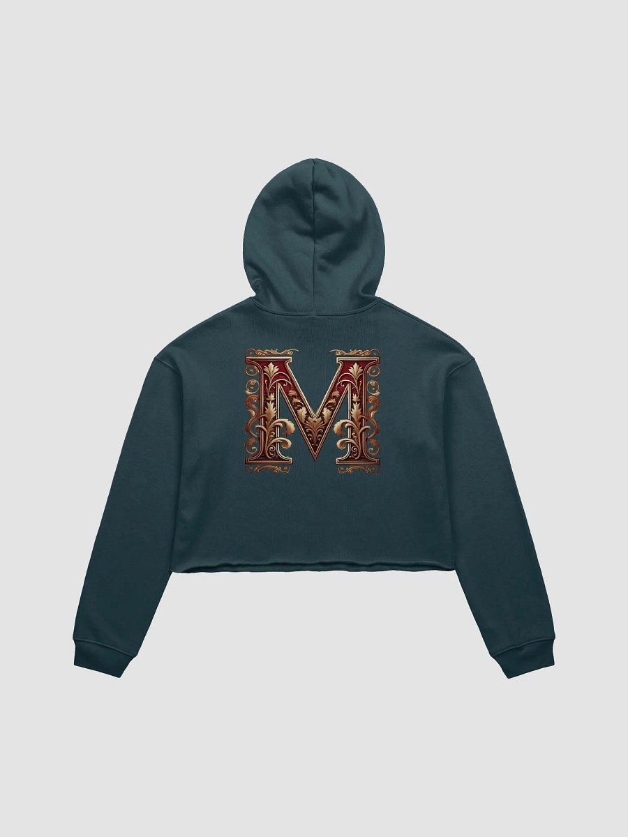 Majestic Monogram Floral Crop Hoodie product image (13)