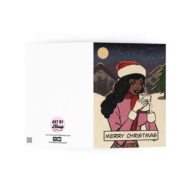 Christmas Card - Snowy Winter Scene product image (2)