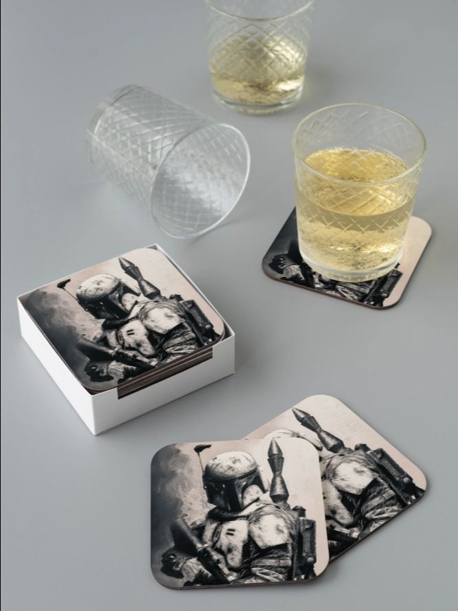 Boba Fett Coaster Set product image (1)