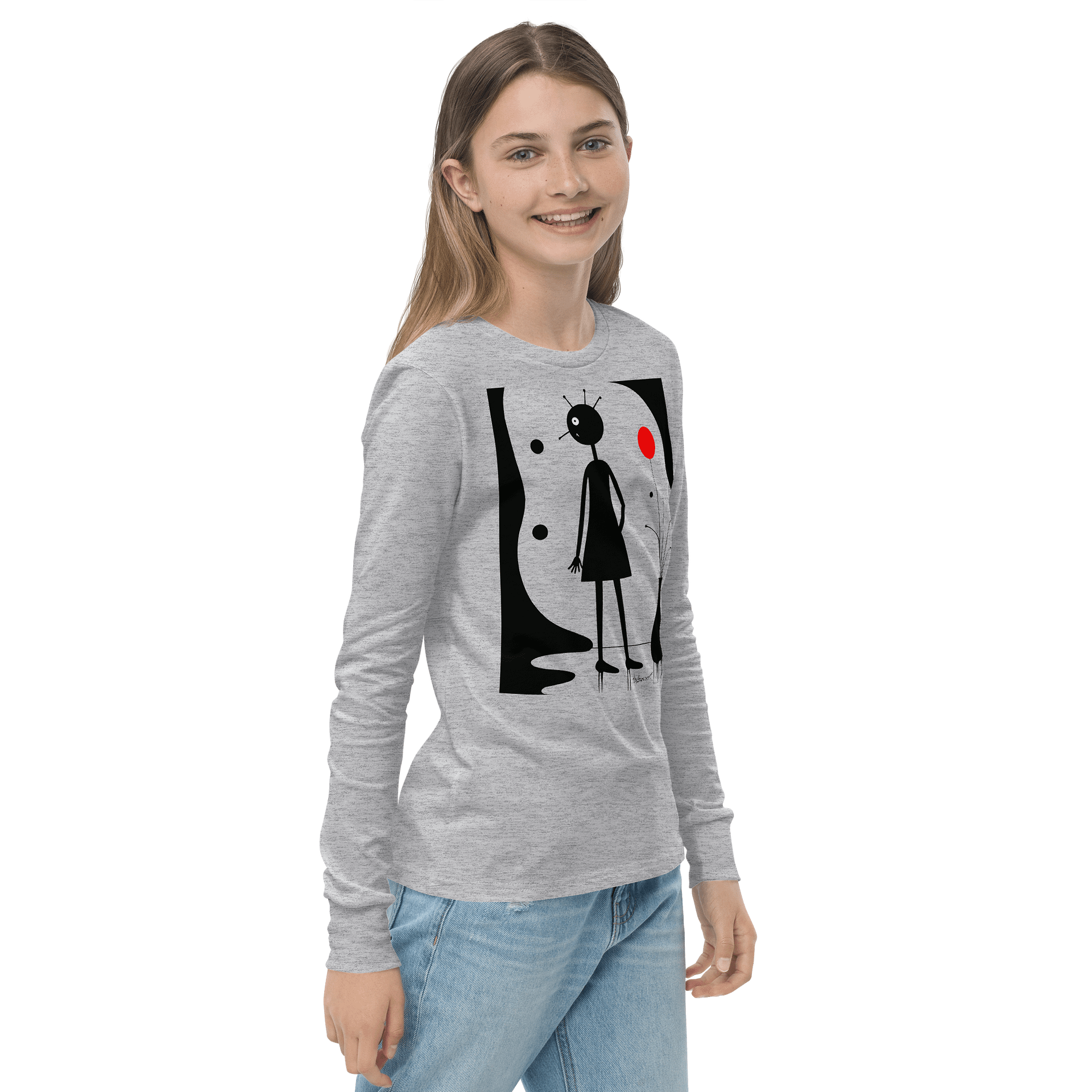 Bella+Canvas Youth Long Sleeve T-Shirt product image (4)
