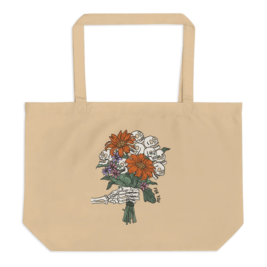 Life & Death Organic Tote product image (1)