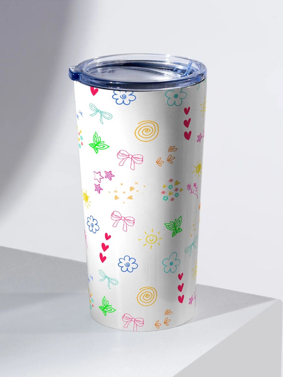 Doodles 20oz Stainless Steel Tumbler product image (1)