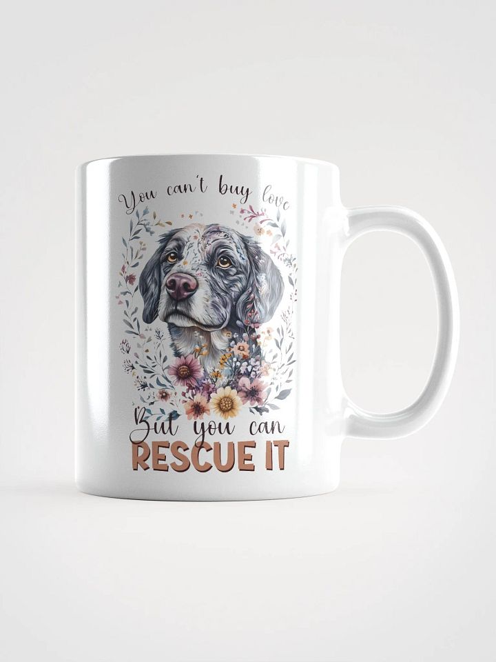 Rescue Love Dog Mug product image (1)