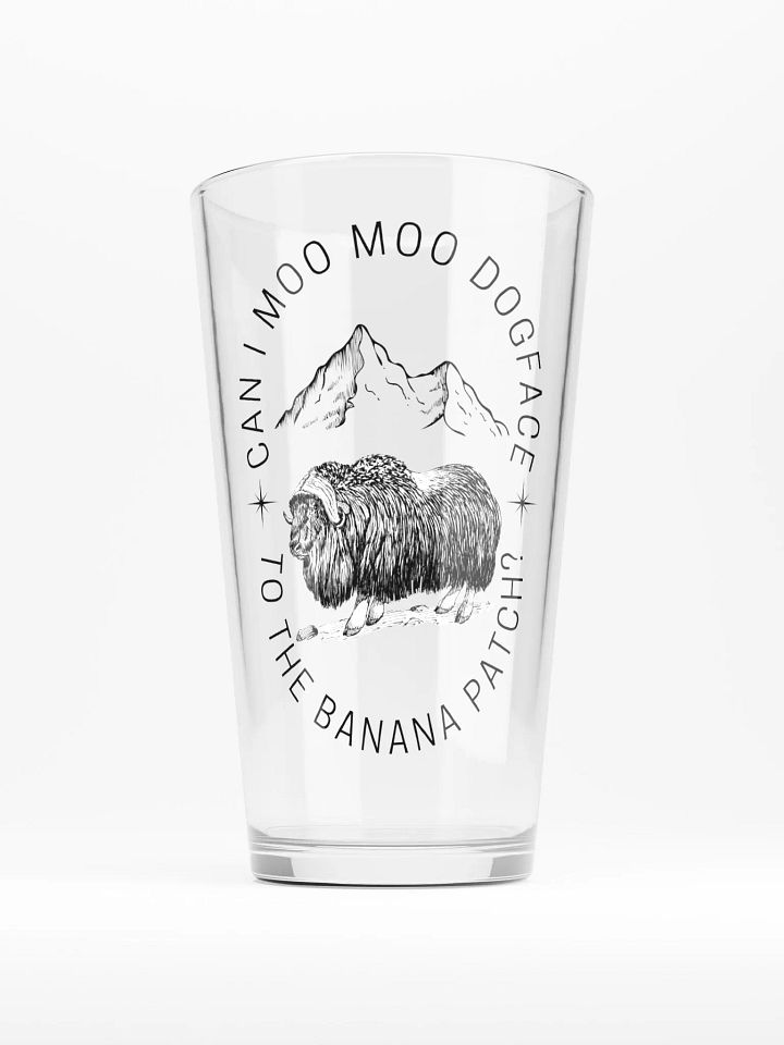 Can I Moo Moo Pint Glass product image (1)