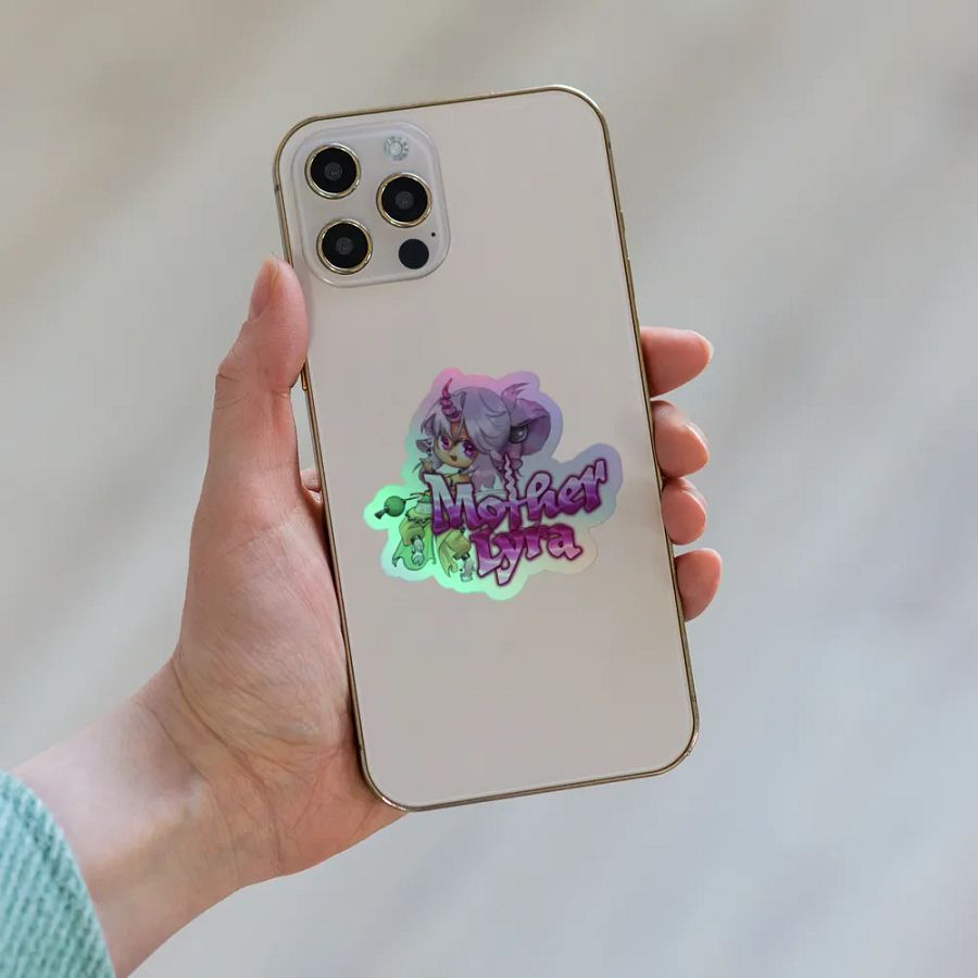 MotherLyra Logo Holo Sticker product image (8)
