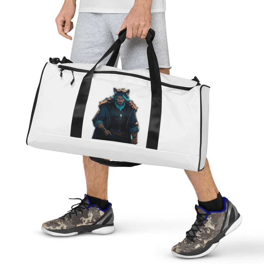Mystic Wolf All-Over Duffle Bag product image (12)