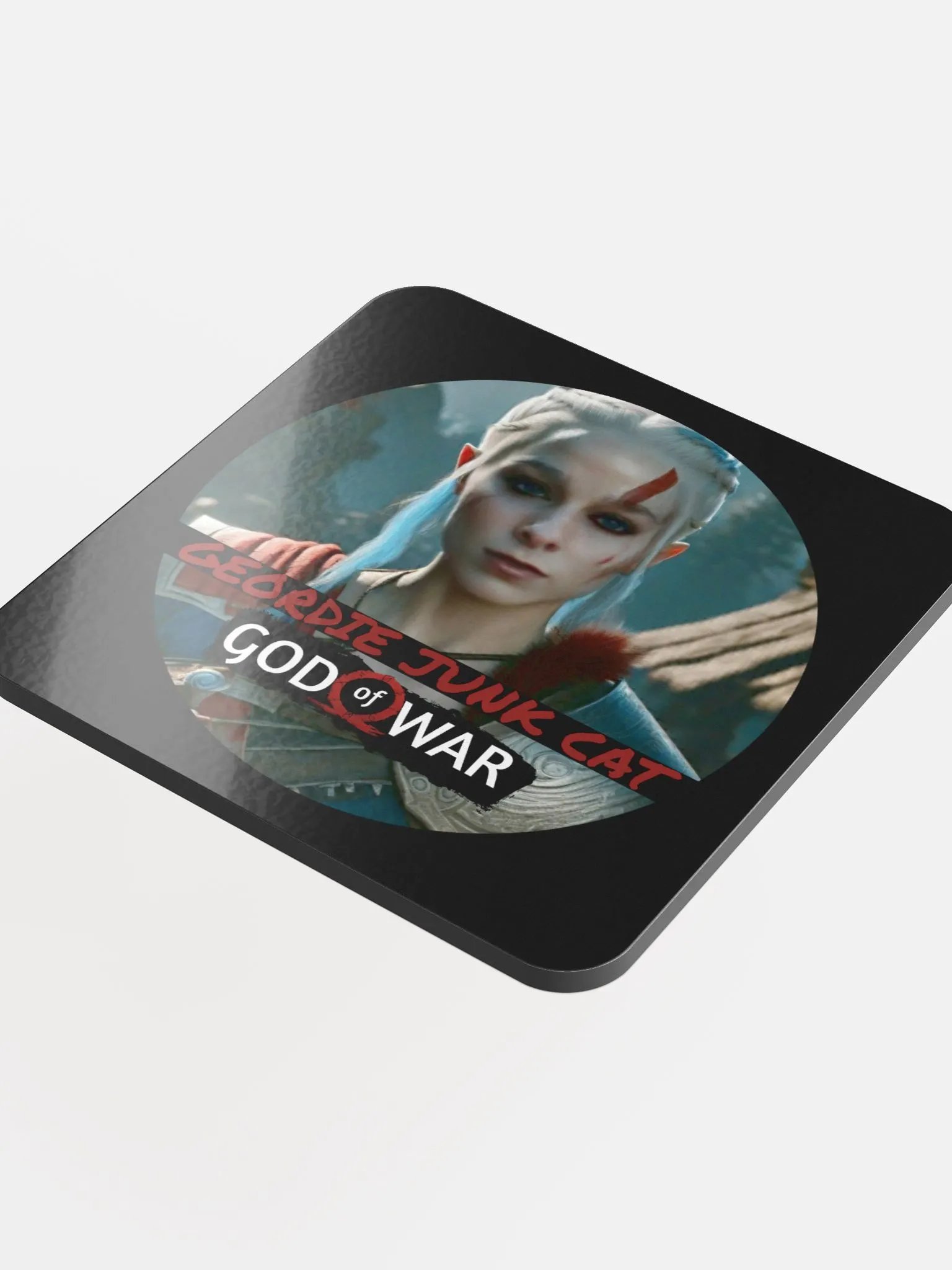 GOD OF WAR TWO Drink Coaster (3.74″x 3.74″, US and EU SHIPPING) product image (4)