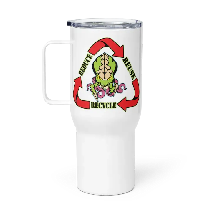Biomass Reduce-Reuse-Recycle 25oz Travel Mug [R] product image (1)