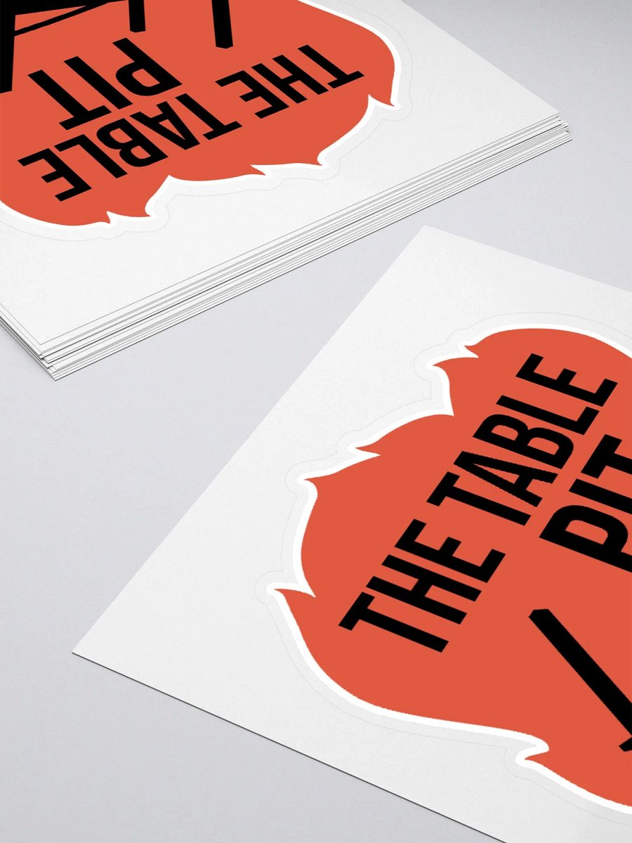 The Table Pit Sticker product image (4)