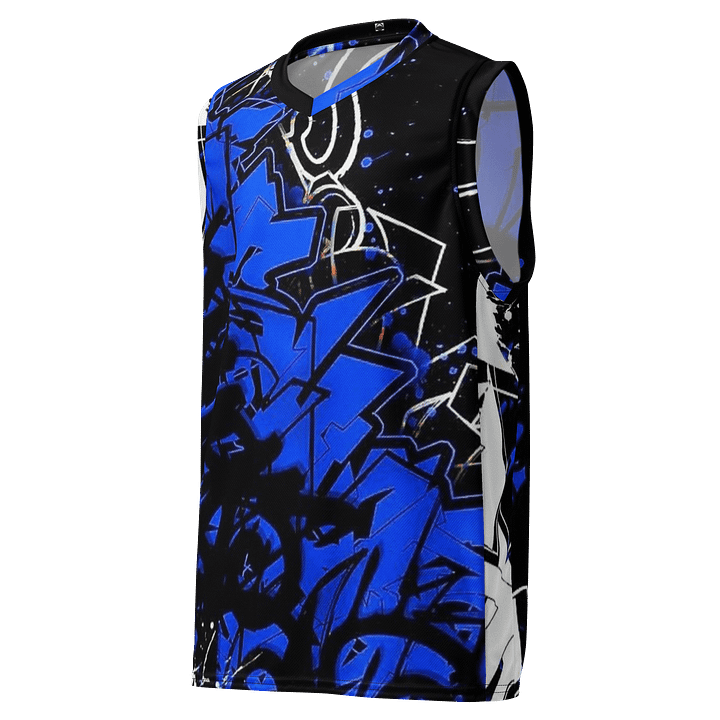 Urban Graffiti Basketball Jersey product image (2)