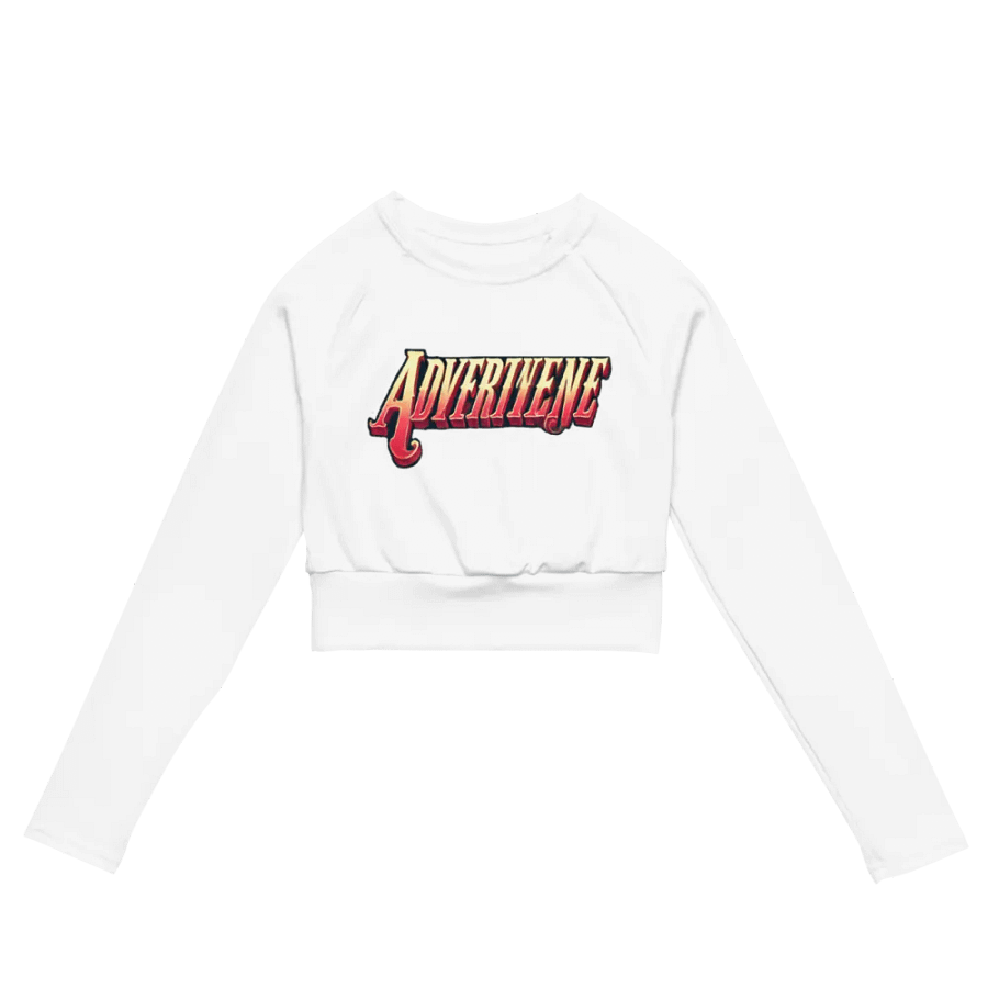Gradient Dimensional Advertisene Crop Top product image (4)