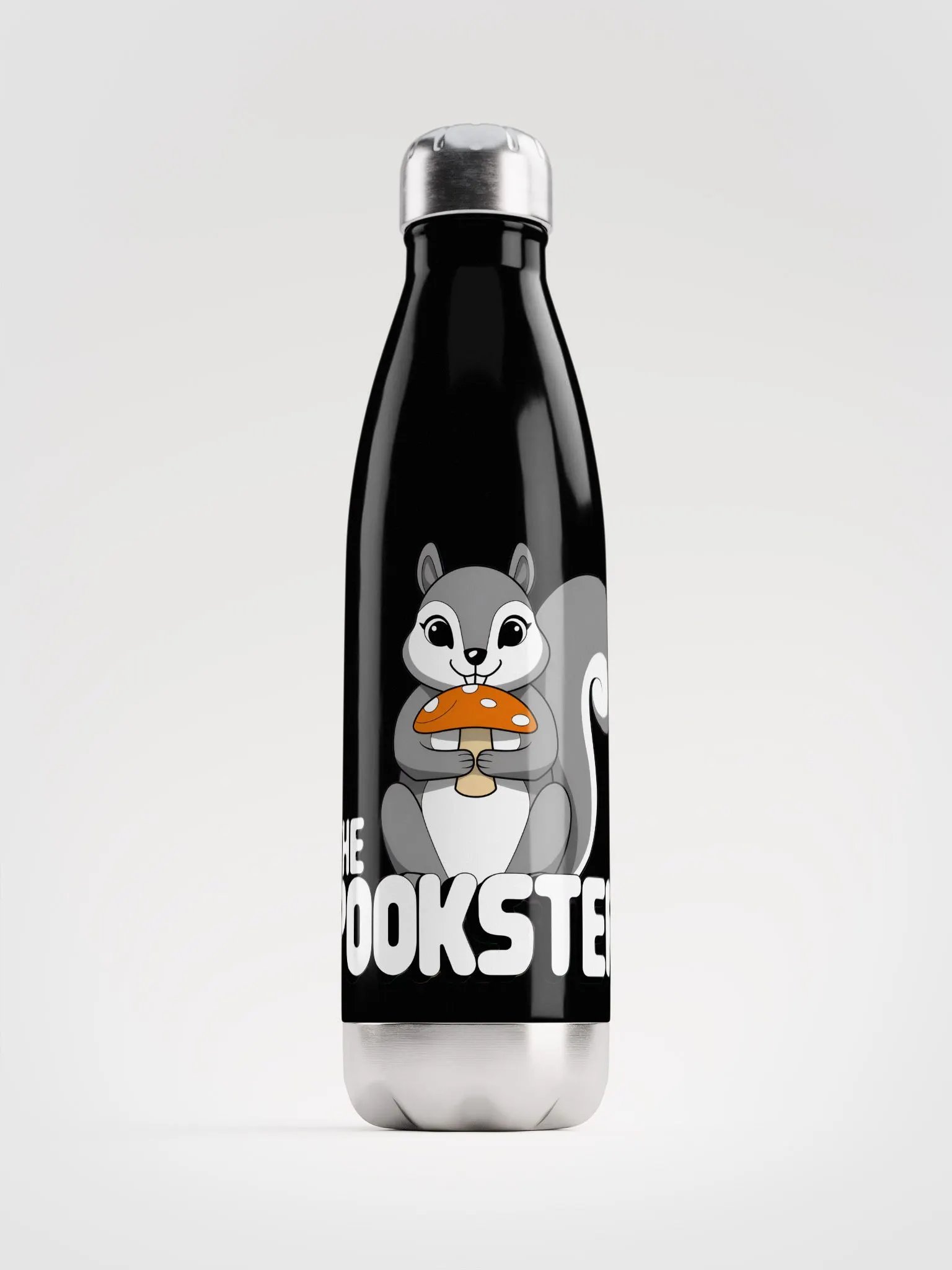 Pookster's Mushroom Adventure Stainless Steel Water Bottle product image (1)