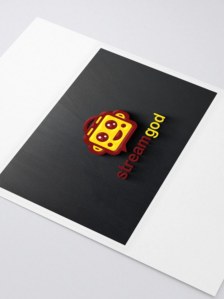 STREAMGOD sticker product image (2)